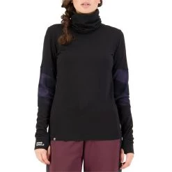 MONS ROYALE Cornice Rollover Long Sleeve Top - Women's -Rome  Sales 2022 mons royale cornice rollover long sleeve top women s 5