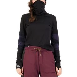 MONS ROYALE Cornice Rollover Long Sleeve Top - Women's -Rome  Sales 2022 mons royale cornice rollover long sleeve top women s 8