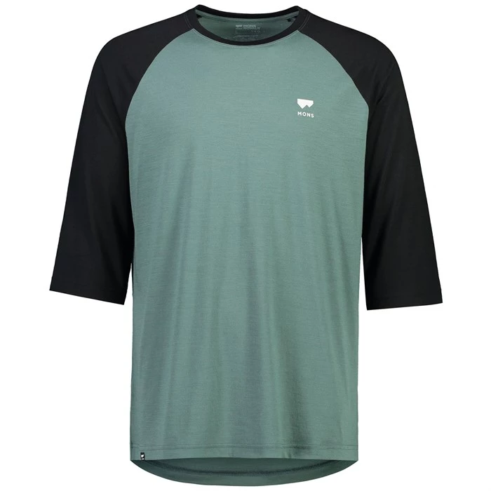 MONS ROYALE Tarn Raglan 3/4 Jersey 3 MONS ROYALE Tarn Raglan 3/4 Jersey