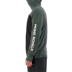 MONS ROYALE Yotei Power Hood Long Sleeve Top -Rome  Sales 2022 mons royale yotei power hood long sleeve top 5